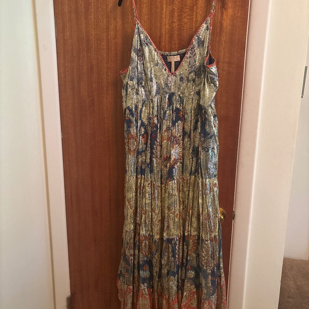 Floral Multicolor Maxi Dress